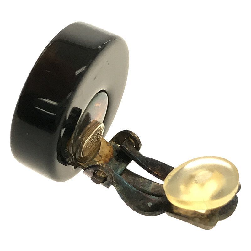 Chanel - Logo Coco Mark Earring Storage With Box - Black - Women's