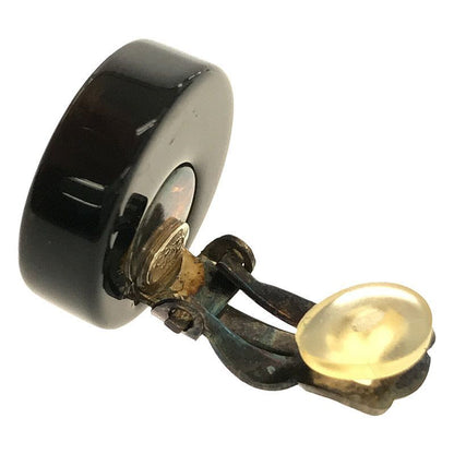 Chanel - Logo Coco Mark Earring Storage With Box - Black - Women's