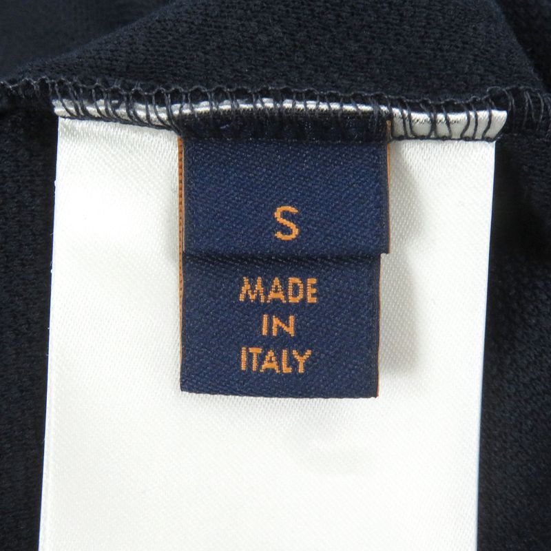 Louis Vuitton 24SS 1afbaf Pique Cotton T-shirt Cut And Sewn Monogram Navy S