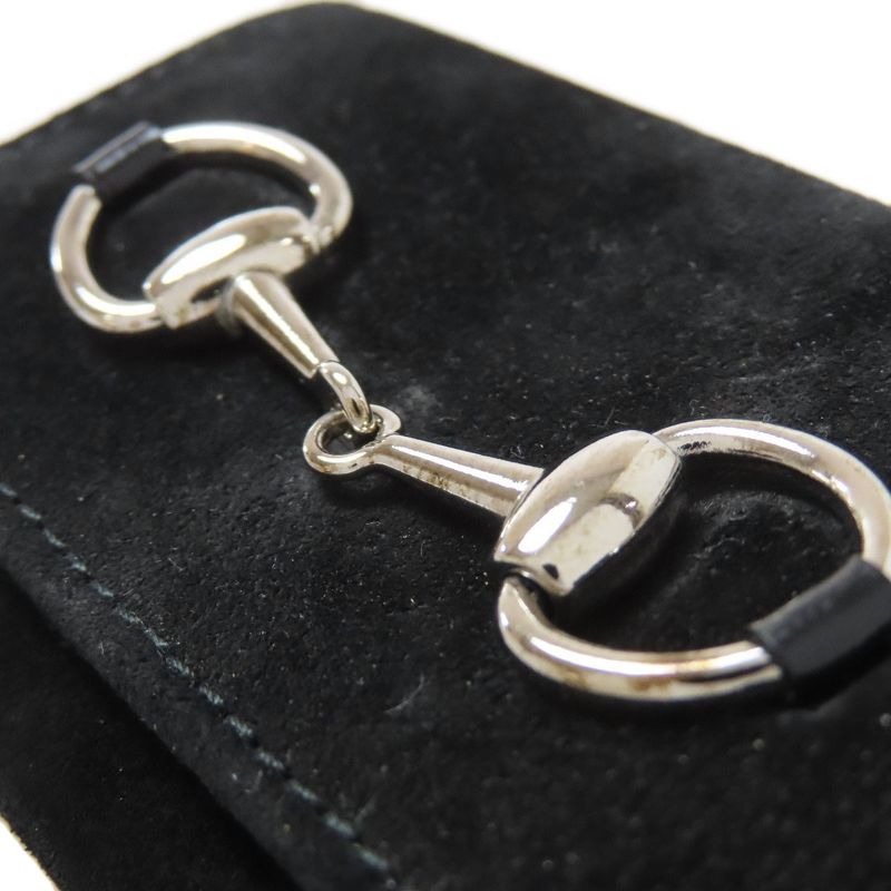 Gucci 088-0959-810-0 Horsebit Key Case Suede Women