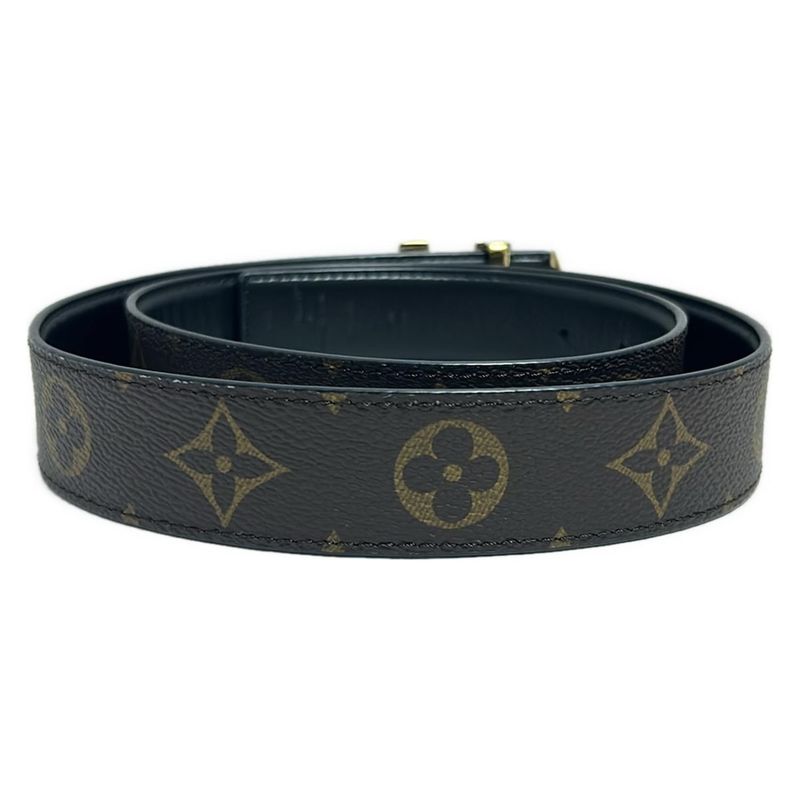 Louis Vuitton Belt 80/32 Belt Pretty LV 30mm (118in) Reversible M0699w Monogram