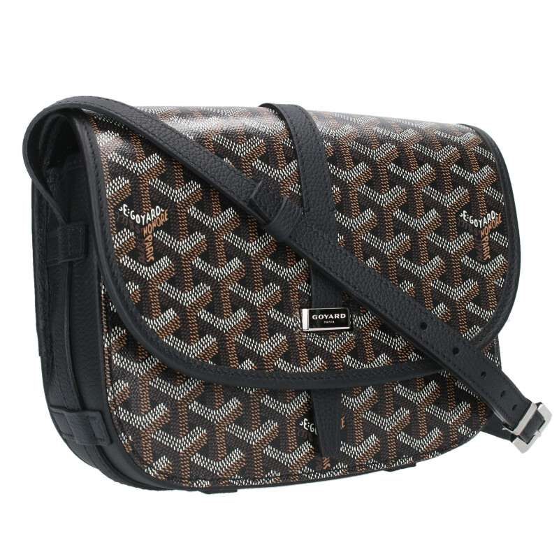 Goyard Bellevere PM PVC Coated Canvas Shoulder Bag For Men PM