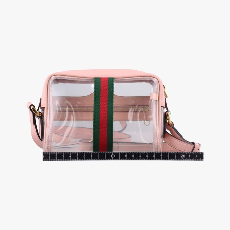 Gucci Ophidia Pink And Multicolor PVC And Leather 517350
