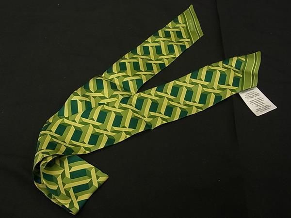 Tiffany & Co Tiffany & Co Twirly 100% Silk All-over Ribbon Scarf For Women In