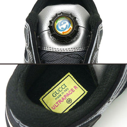 Gucci Ultrapace R Low Cut Sneakers 36 Black