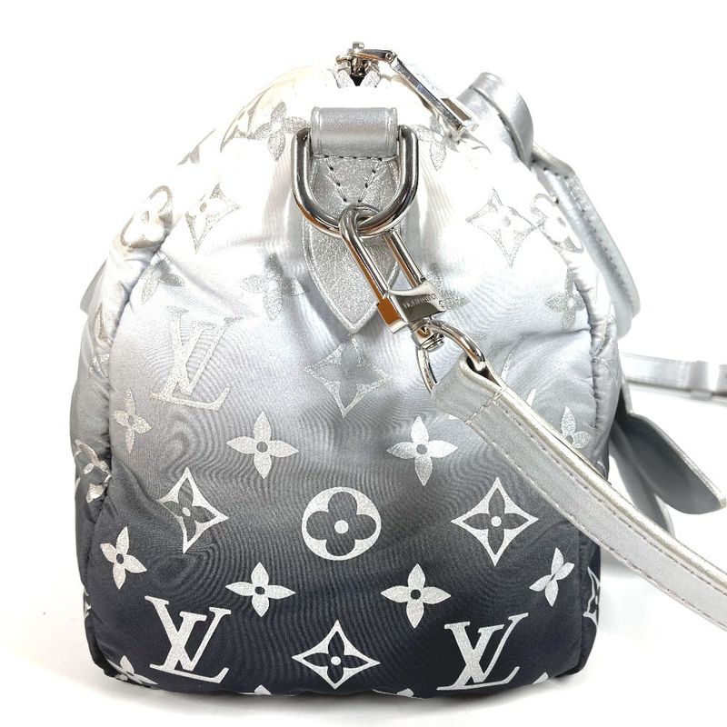 Louis Vuitton Handbag Speedy Bandoliere 25 M11848 Nylon/leather Frosted Silver