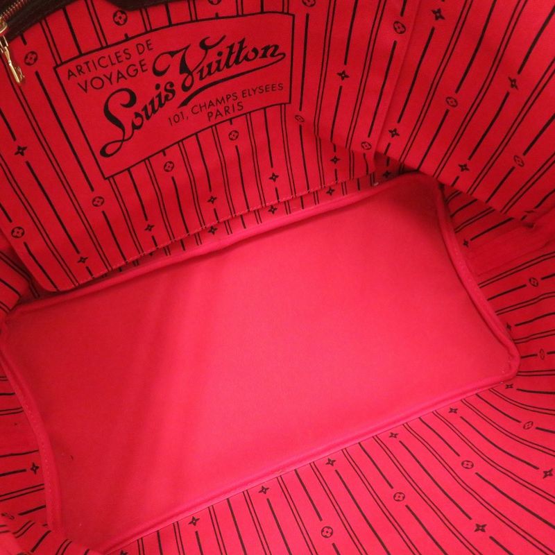 Louis Vuitton Neverfull GM Damier Ebène N51106 Tote Bag LV 0236 Louis Vuitton