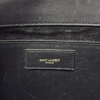 Saint Laurent Paris Shoulder Bag Betty 314515 Black Leather