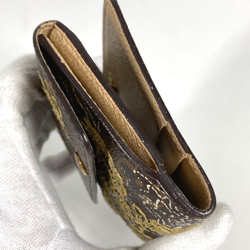 Louis Vuitton Bifold Wallet Ludlow M95391 Monogram Canvas Brown