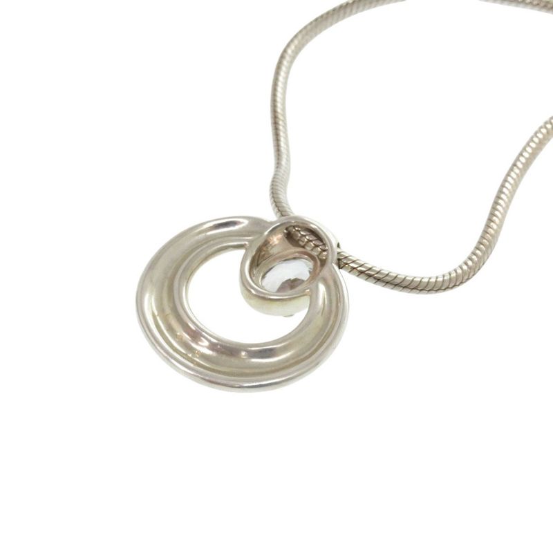 Hermes Vintage 925 Silver Necklace 0268 Hermes