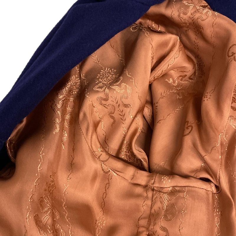 Gucci Coat Size 38 S Women - 655261 Zaal6 Dark Navy Long Sleeves/long Length/fal