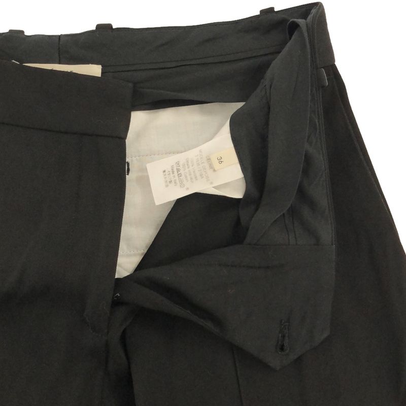 Celine by Phoebe Philo Centerpre Scuff Yong Slack Pants 2 1s35 219a Black 36