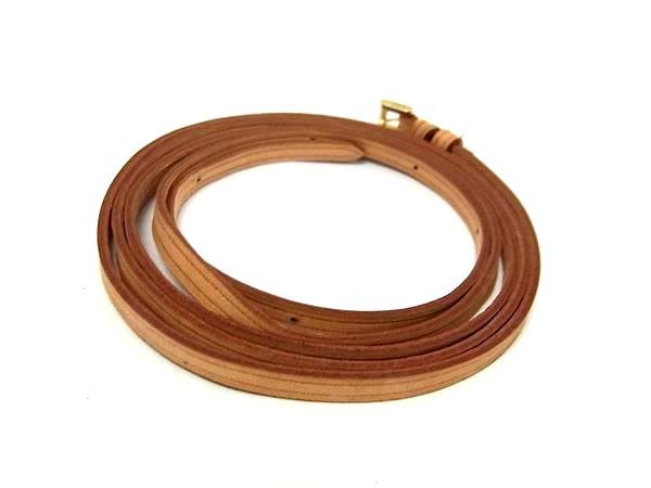 Louis Vuitton Shoulder Strap For Waist Pouch Ladies Light Brown Fb8323