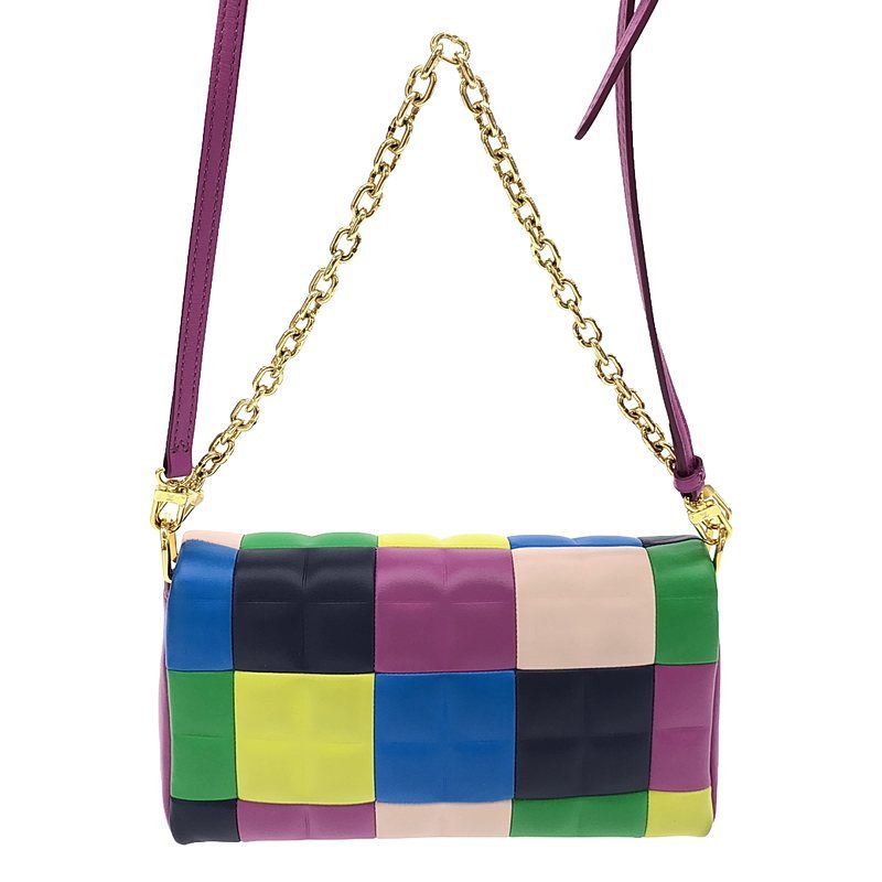 Louis Vuitton M59588 Pochette Twist EW Leather Flap Shoulder Bag - Multicolor -