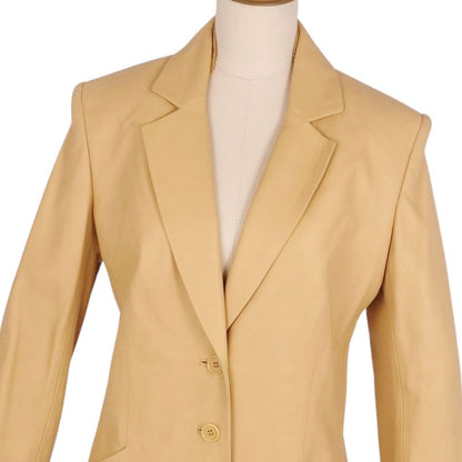 Loewe Jacket Leather Jacket Lamb Leather Outerwear Leather