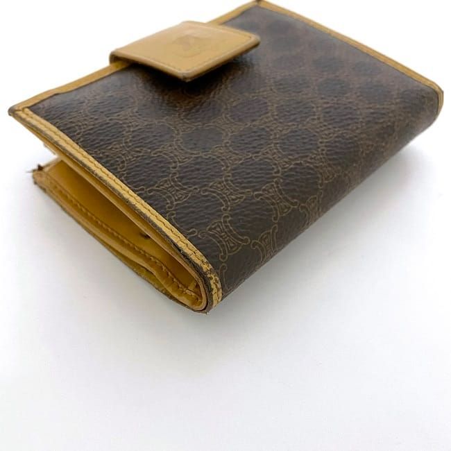 Celine Bifold Wallet Ec20969 Brown Beige Macadam