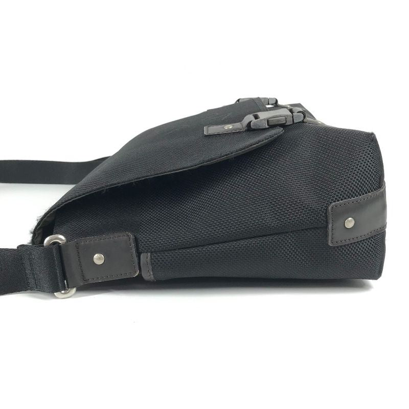 Louis Vuitton Shoulder Bag Roux M93079 Damier Geant Canvas Black