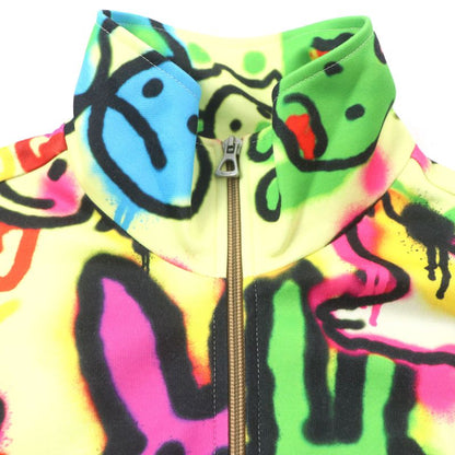 Gucci 714464 DANS LE VENT Bunny Zip-up Track Jacket Multicolor L Made In Italy