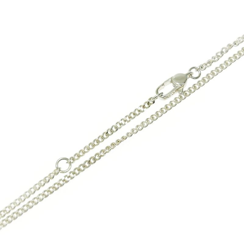 Gucci Silver Knot Heart Necklace 11.2g 925 Engraved 364075 Necklace