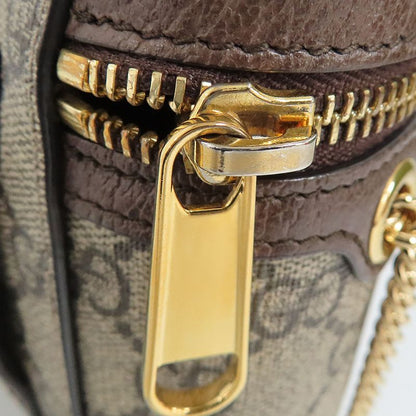 Gucci Ophidia Web Stripe Belt Bag 699765 2WAY Shoulder Bag Beige