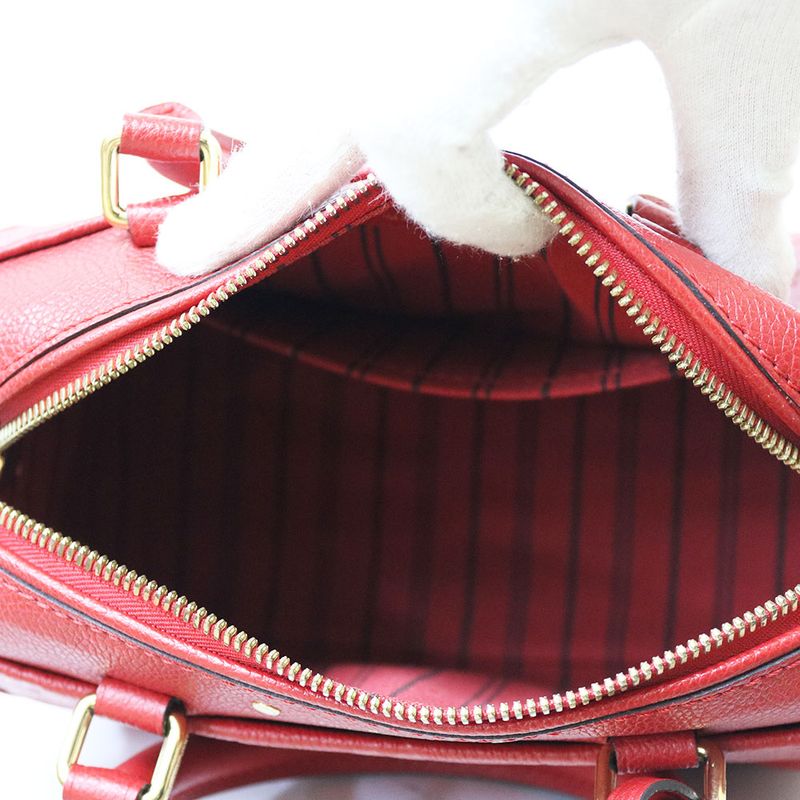 Louis Vuitton Empreinte Speedy M42395 Red