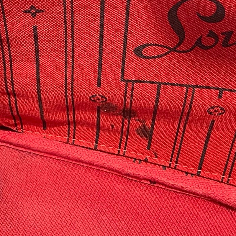 Louis Vuitton Damier Neverfull MM N51105 Leather Handbag Tote Bag Shoulder Bag