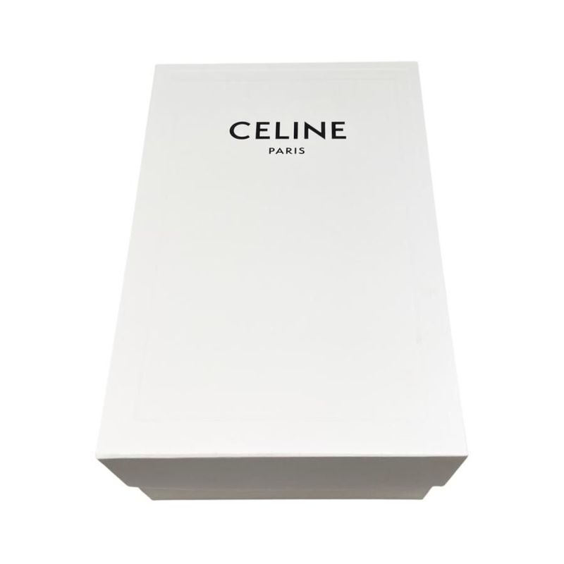 Celine Shoulder Bag Teen Triomphe Bag 188423bf4.38si Shiny Calfskin Black