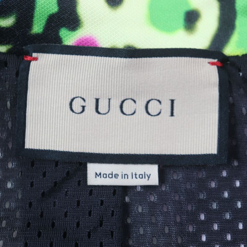 Gucci 714464 DANS LE VENT Bunny Zip-up Track Jacket Multicolor L Made In Italy