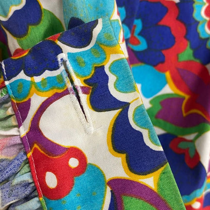 Yves Saint Laurent Multicolor Flower Print Setup Mix S