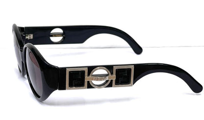 Fendi Sunglasses With Logo In Black Gold 03bs300
