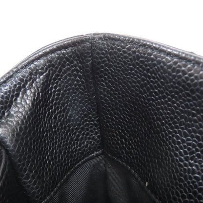 Chanel GTS Chain Tote Coco Mark Gold Hardware Tote Bag Grained Calfskin Women