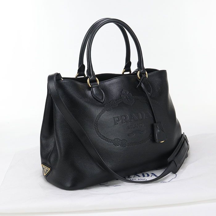 Prada 2WAY 1ba579 Tote Bag Leather Women