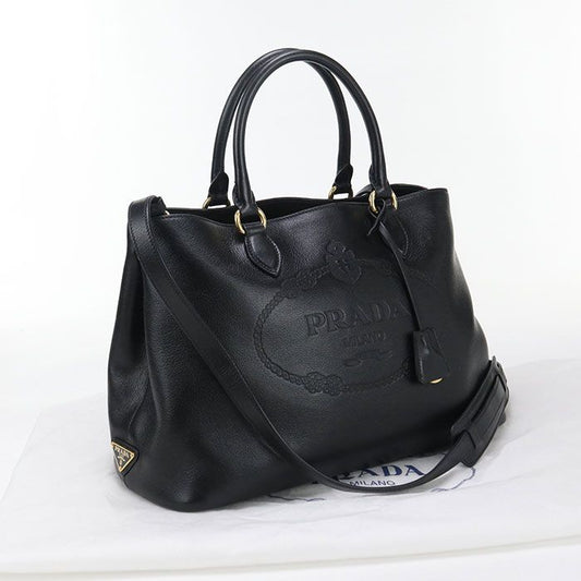 Prada 2WAY 1ba579 Tote Bag Leather Women