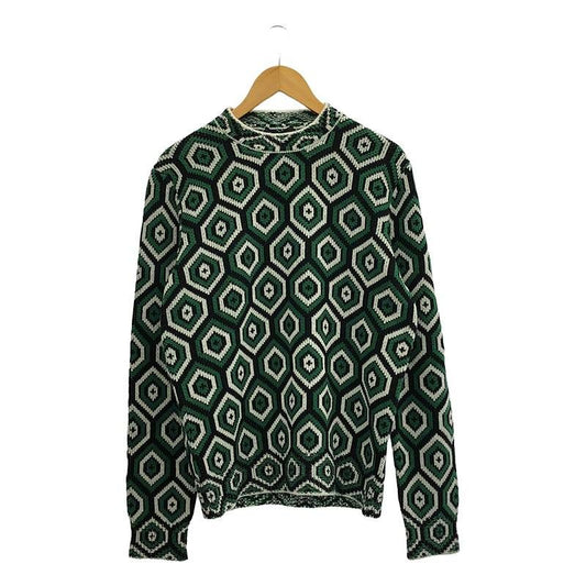 Prada - 2022aw - Wool Cashmere Textile Knit - 48 - Multicolor - Men's