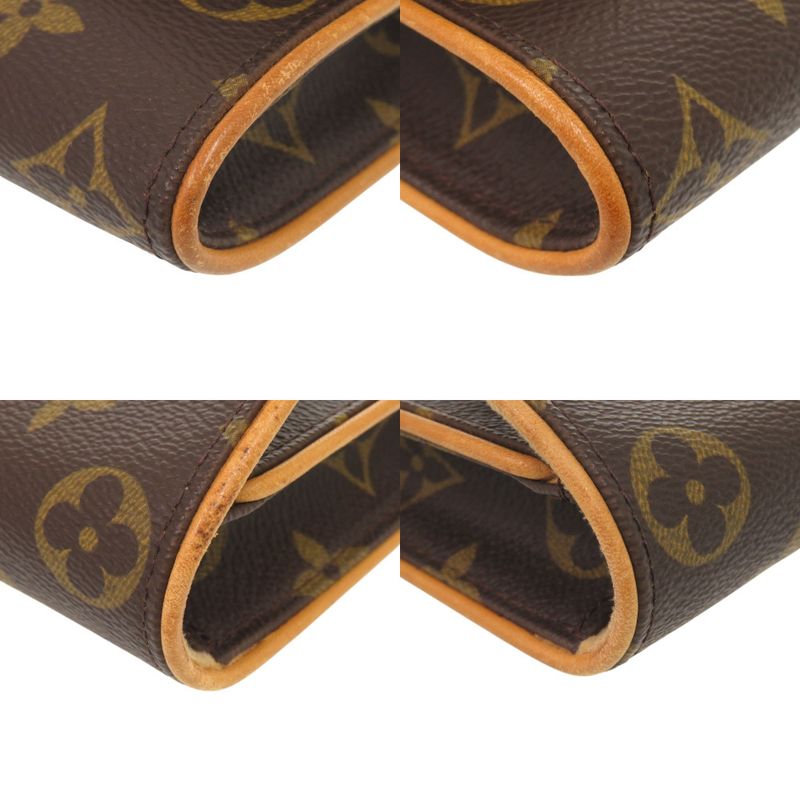 Louis Vuitton Pochette Twin PM Monogram M51854 Shoulder Bag LV 0981 Louis