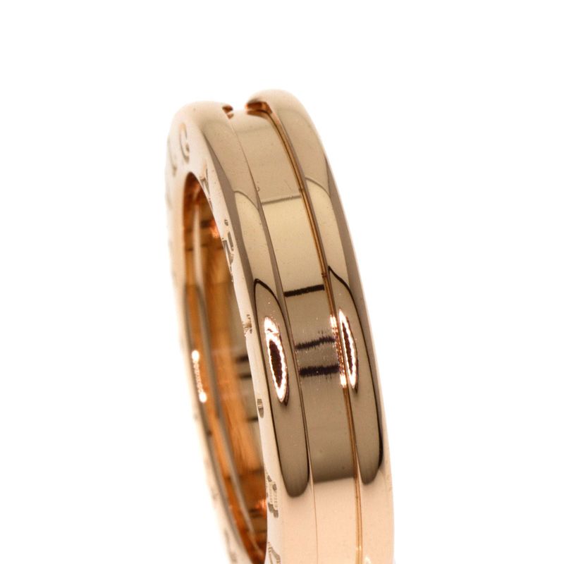 Bvlgari B-zero1 Bee Zero One 1 Band #50 Ring / Rings 18K Pink Gold Ladies