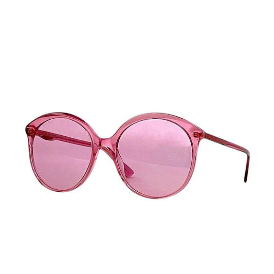 Gucci Sunglasses Pink Gg0257s Excellent Condition Plastic Preowned