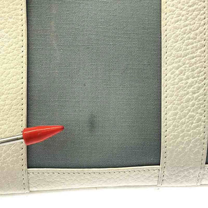 Hermes Garden Party TPM Canvas Leather Tote Bag