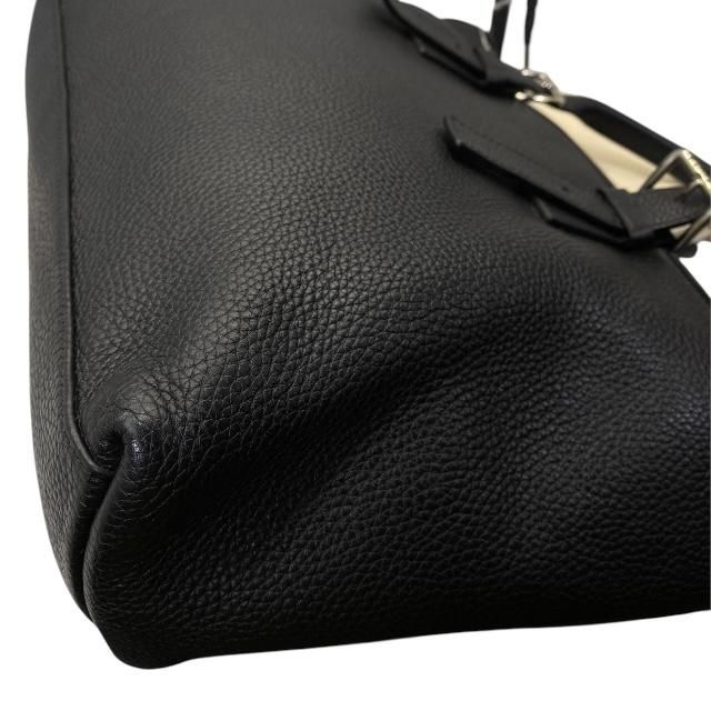 Louis Vuitton M50086 Cabas Voyage Tote Handbag Bag Shoulder Taurillon Black