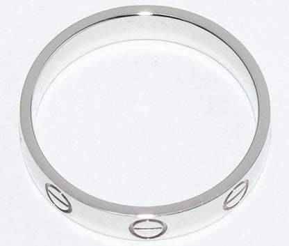Cartier Ring Pt950 Love Ring Small Model Mini Love Ring B40853