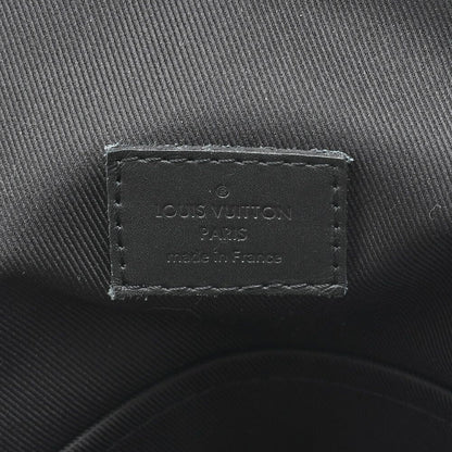 Louis Vuitton Damier Infini Avenues Ring Shoulder Bag Black Noir Black (silver