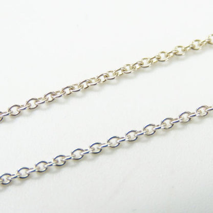 Tiffany & Co Necklace Curved Heart 925 Silver Approx 4.1g Silver Accessories