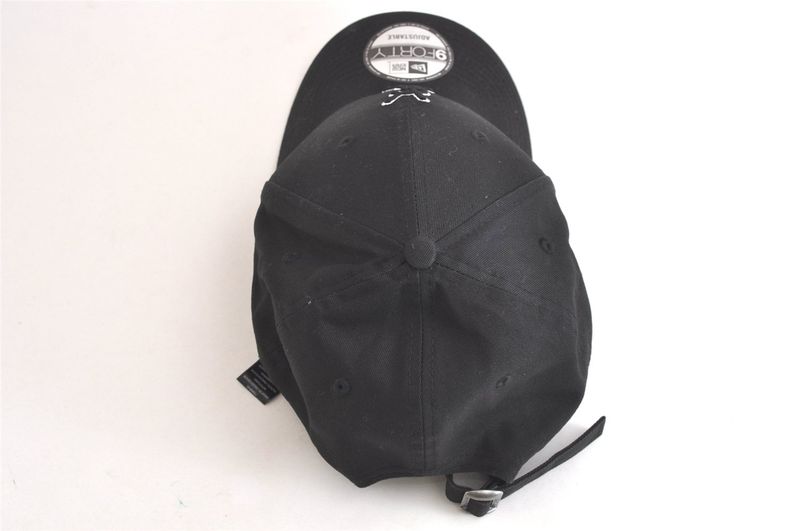 Saint Laurent Nieuw Ella Vintage Cap Canvas Black 2751n