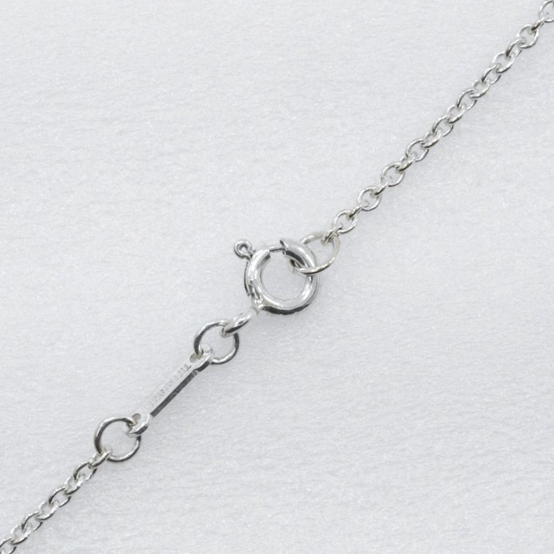 Tiffany & Co Open Heart Elsa Peretti 925 Silver Ladies 4.6g Necklace