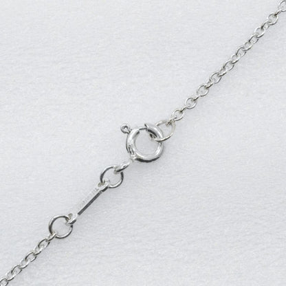 Tiffany & Co Open Heart Elsa Peretti 925 Silver Ladies 4.6g Necklace