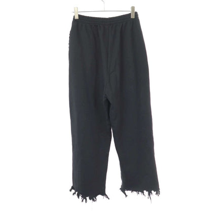 Balenciaga 24ss Distressed Cropped Sweatpants Destroyed Cropped Sweatpants