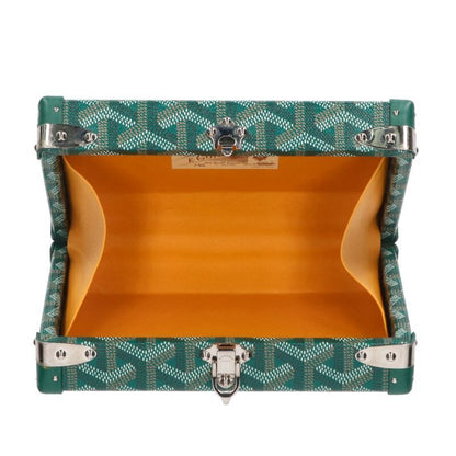 Goyard Minaudière Trunk Leather Trunk Shoulder Bag Men's