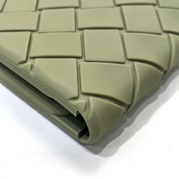 Bottega Veneta 701848 Silicone Billfold Branded Small Accessories Card Case