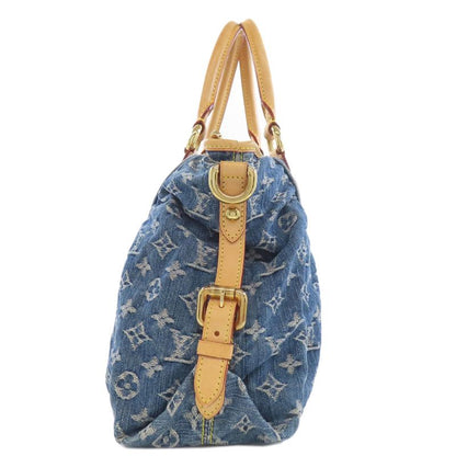 Louis Vuitton M95349 Neo-kavi MM Handbag Denim Women