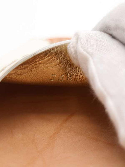 Prada Leather Sandals White 36 1 2